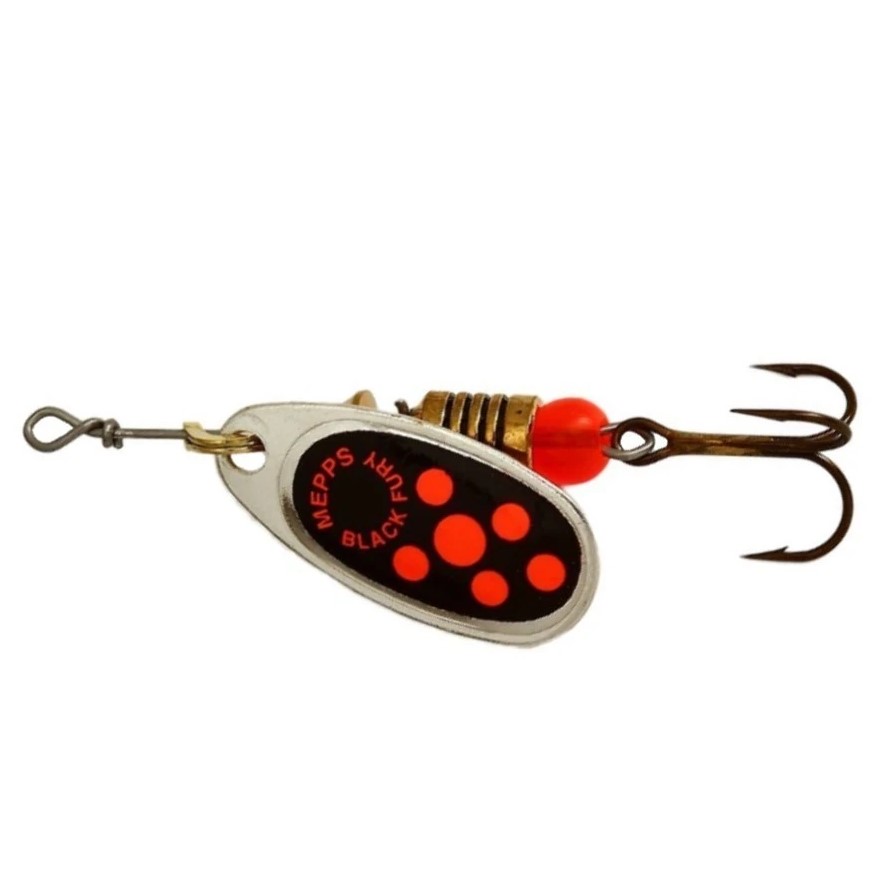 

Блесна Mepps COMET BLACK FURY № 3 silver-fluo-orange, Серебристый;оранжевый, Comet Black Fury