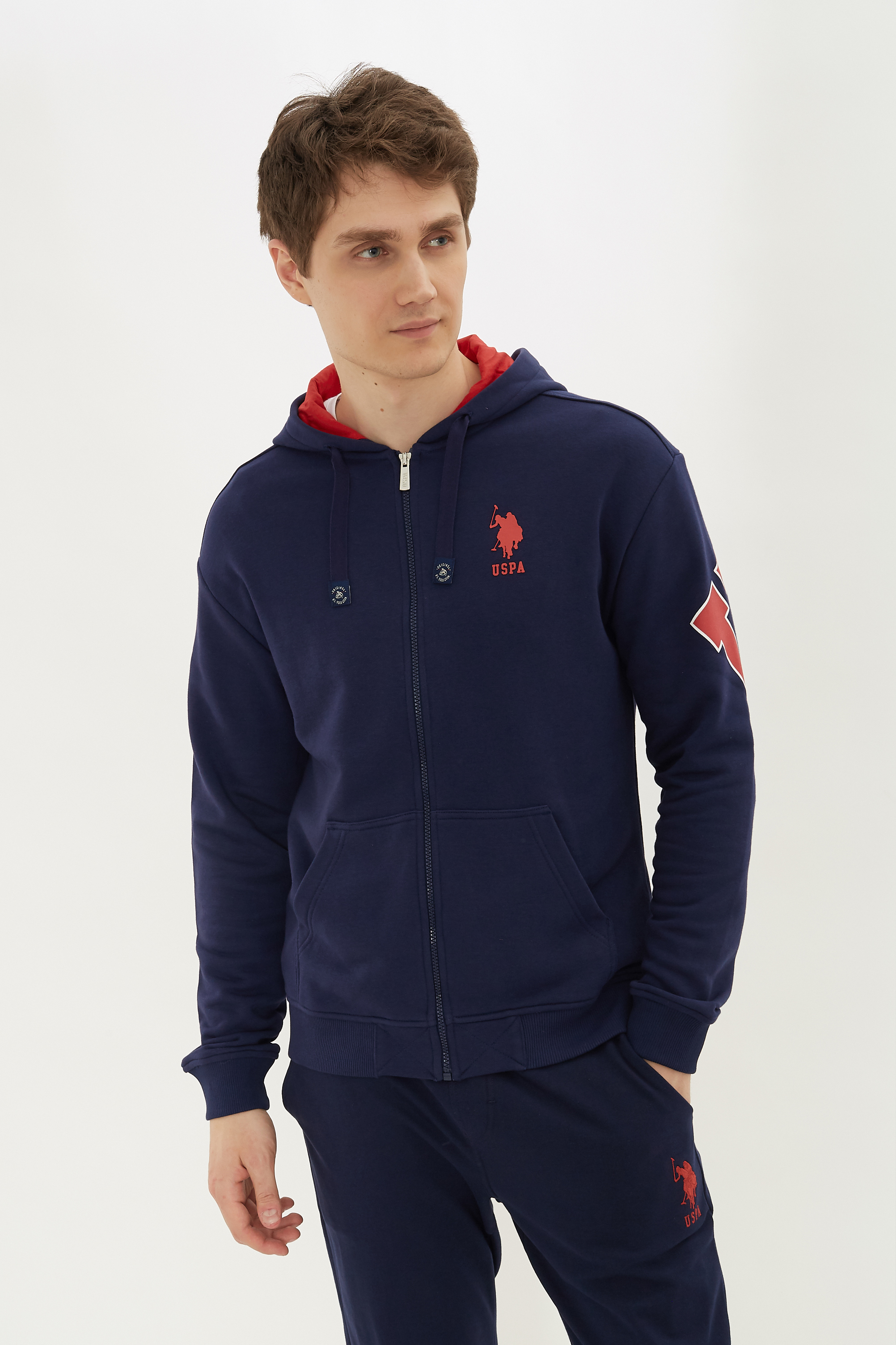 фото Толстовка мужская u.s. polo assn. g081sz0820cane синяя m