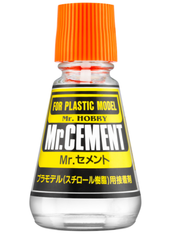 

Клей для сборных моделей MR.HOBBY Mr.Cement с кисточкой, 23 мл, MC-124, 124
