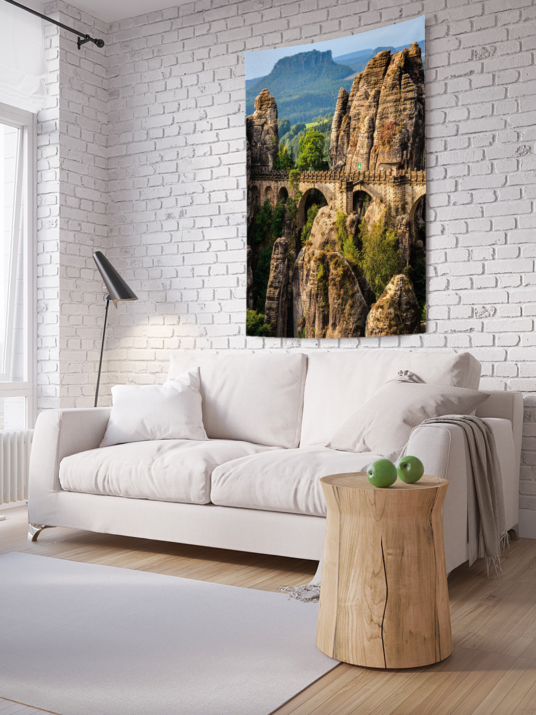 

Вертикальное фотопанно на стену JoyArty Скальный мост 150x200 см, Скальный мост