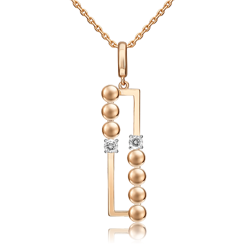 

Подвеска из красного золота с топазом PLATINA jewelry 03-3292-00-201-1110, 03-3292-00-201-1110