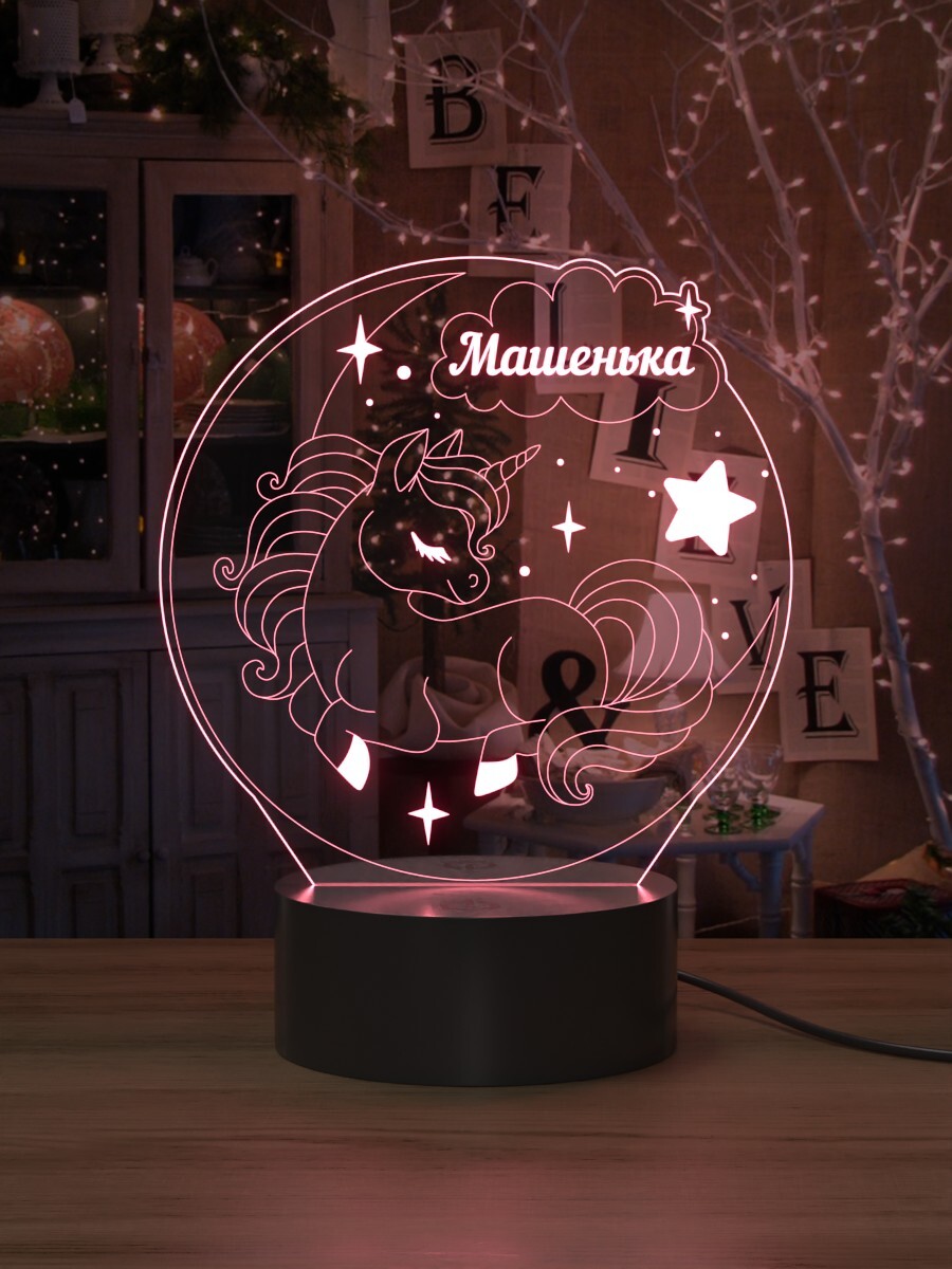 

Ночник Light Insidе детский Единорог Машенька