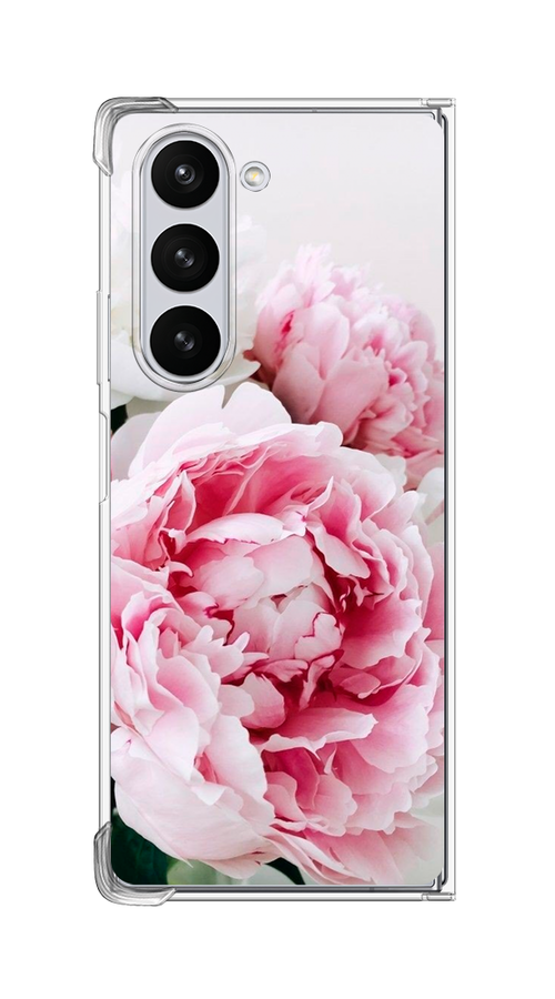 

Чехол на Samsung Galaxy Z Fold 6 "Розовые и белые пионы", Розовый;белый, 2109850-1