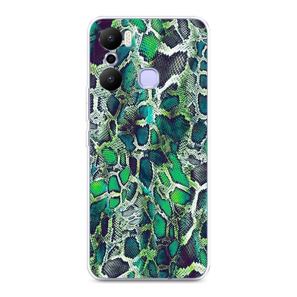 

Чехол Awog на Infinix Hot 20 Play "Зеленая кожа змеи", 3103550-3