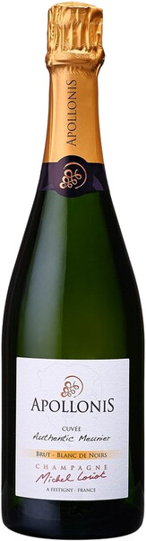 

Шампанское Apollonis Cuvee Authentic Meunier Blanc de Noirs Brut белое, сухое, 750 мл