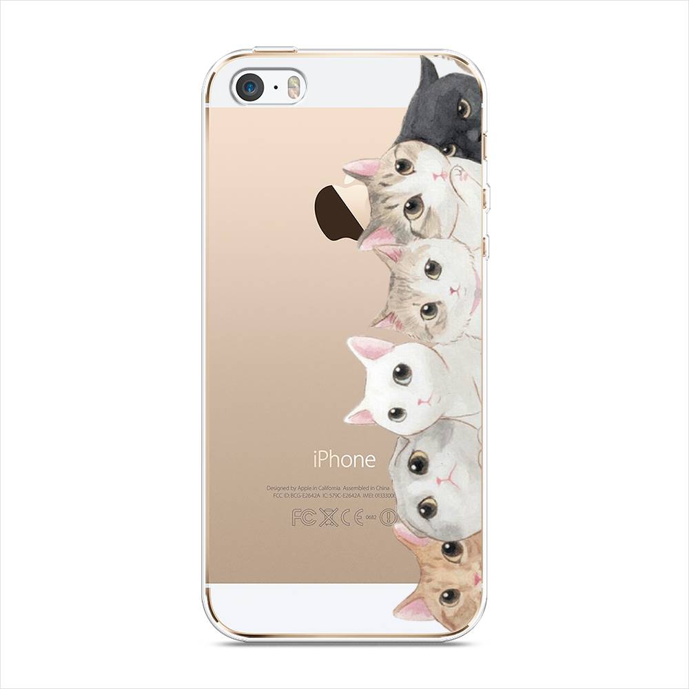 

Чехол Awog "Котики" для Apple iPhone 5/5S/SE