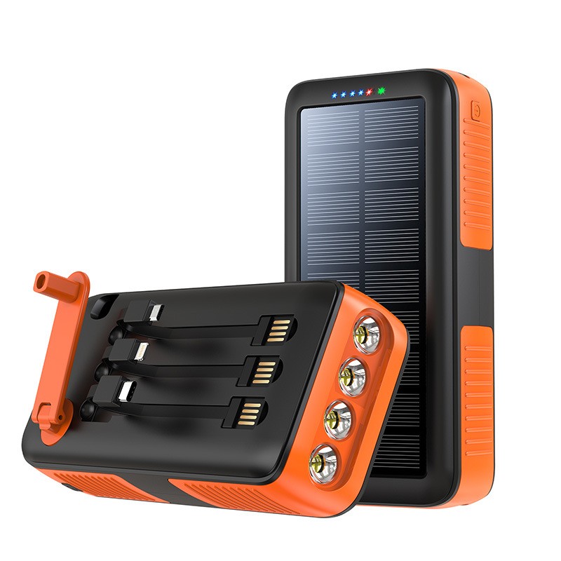 фото Внешний аккумулятор box 69 sy-618 o 30000 ма/ч, для ноутбука, оранжевый, черный (3114)