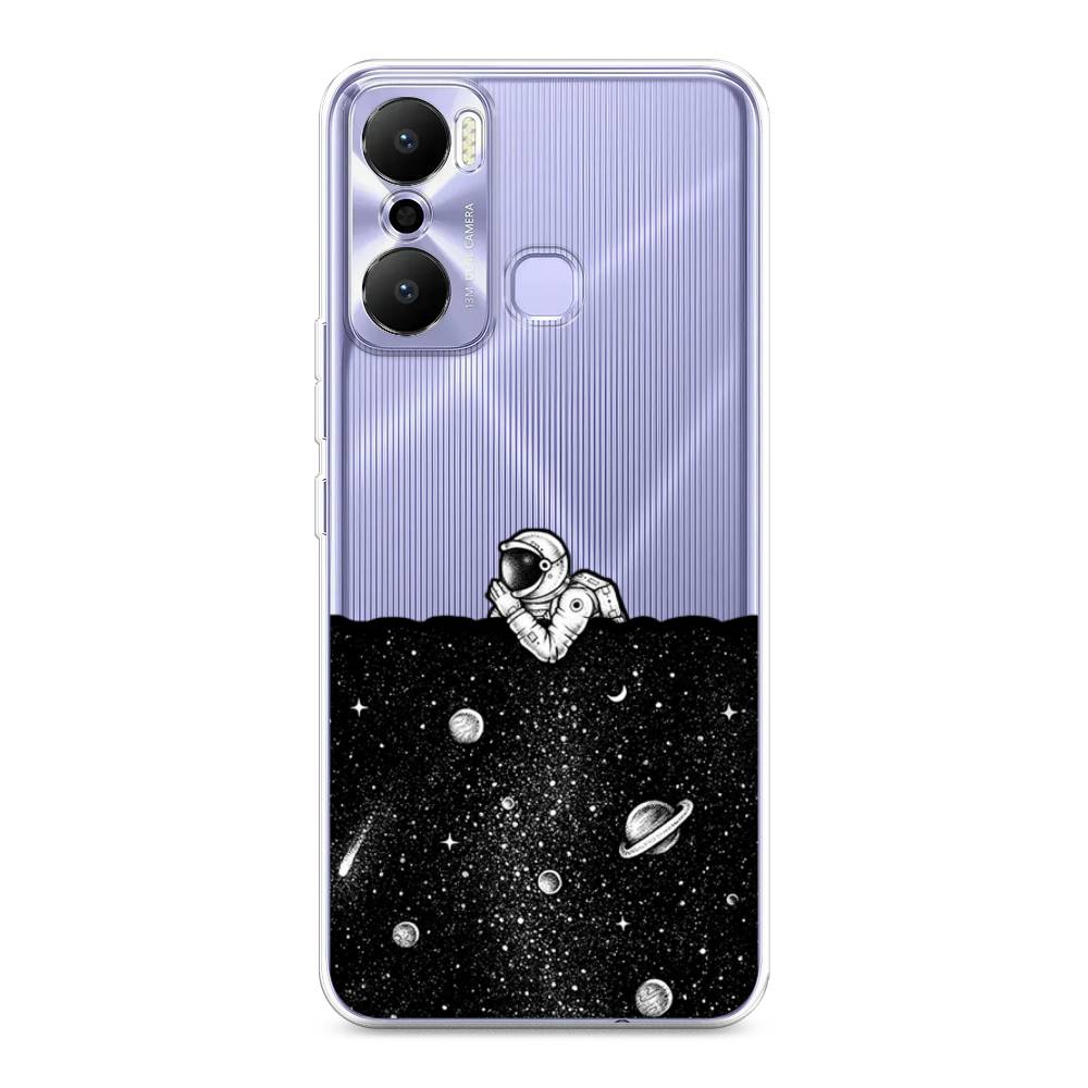

Чехол Awog на Infinix Hot 20 Play "Космический сон", Серый, 3103550-4