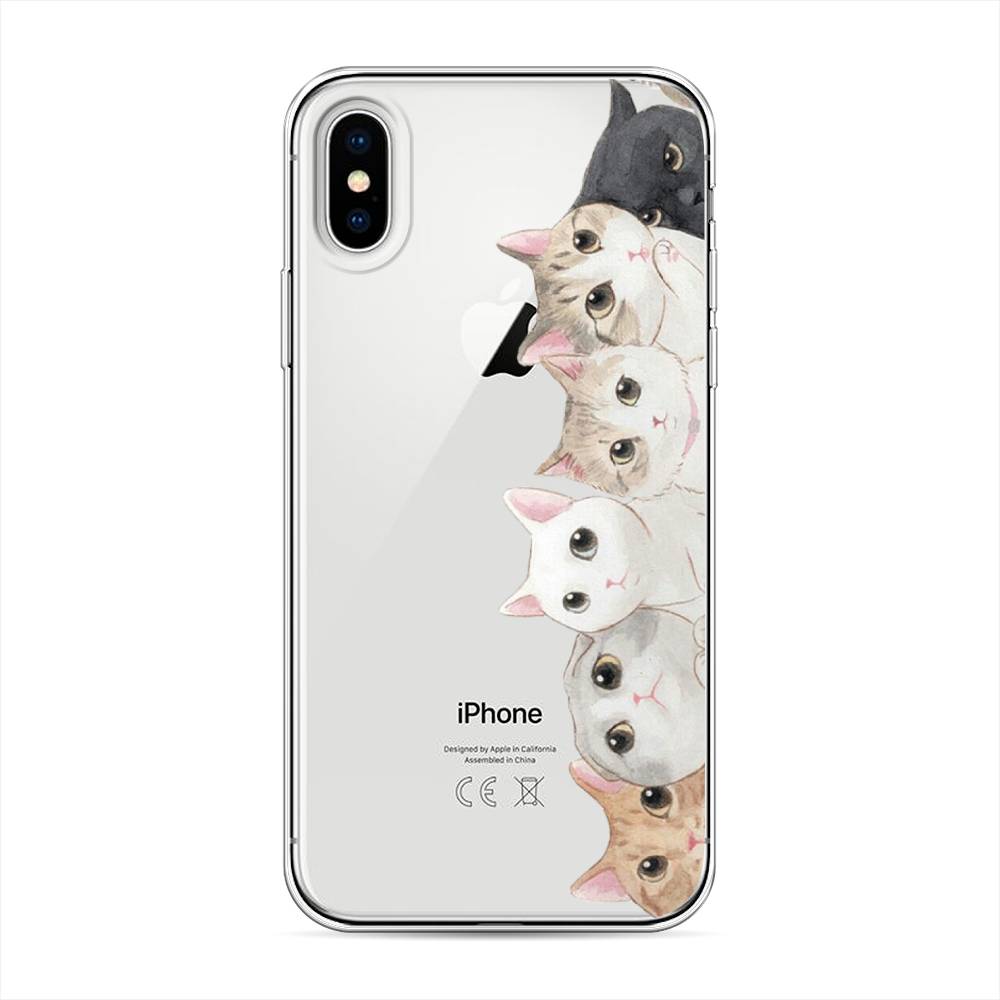 

Чехол Awog "Котики" для Apple iPhone X (10)