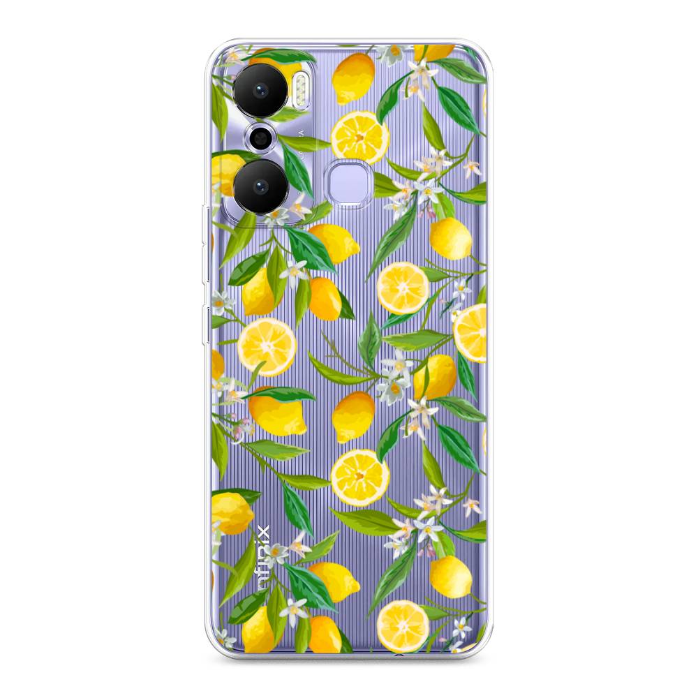 

Чехол Awog на Infinix Hot 20 Play "Сочные лимоны", Желтый;белый;зеленый, 3103550-10