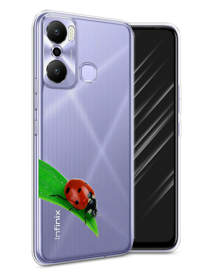 

Чехол Awog на Infinix Hot 20 Play "На счастье", Белый;красный;зеленый, 3103550-1