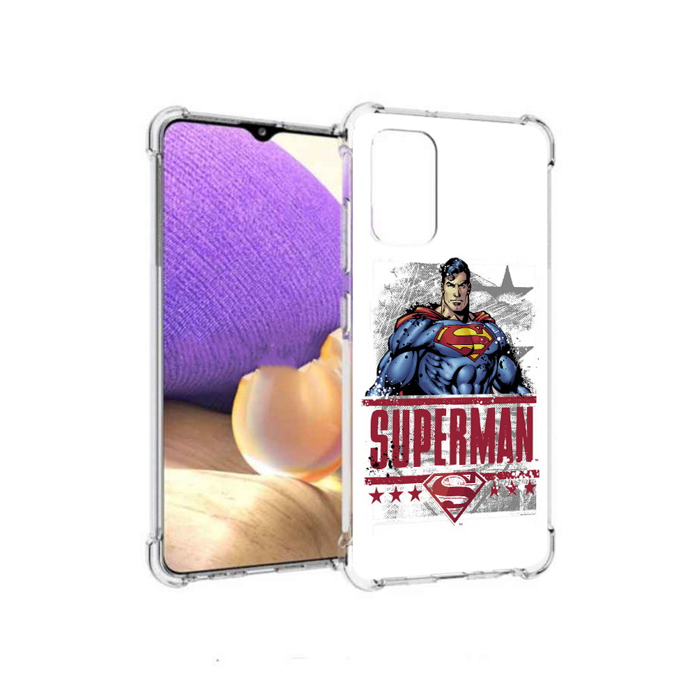 Чехол MyPads Tocco для Samsung Galaxy A32 рисунок супермен (PT158368.514.583)