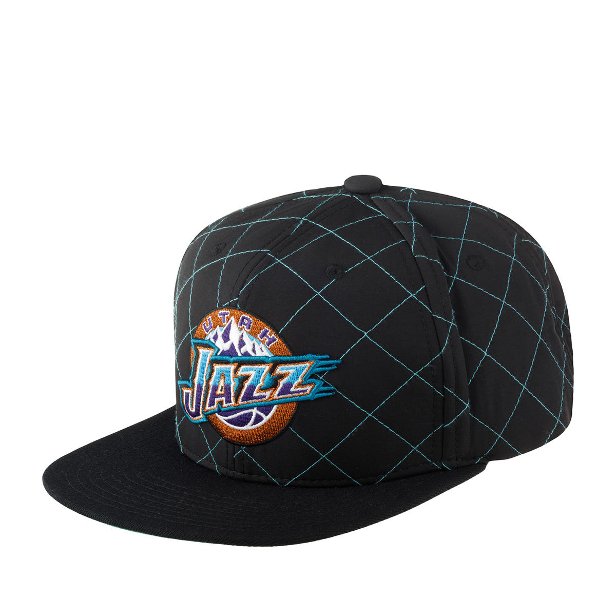 Бейсболка унисекс Mitchell & Ness HHSS1212-UJAYYPPPBLCK Utah Jazz NBA черная, one size