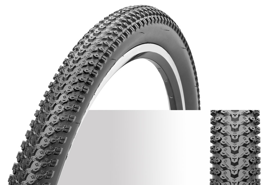 

Велопокрышка 29"х2.10" H-5129 CHAO YANG 30TPI без камеры, Черный, 29