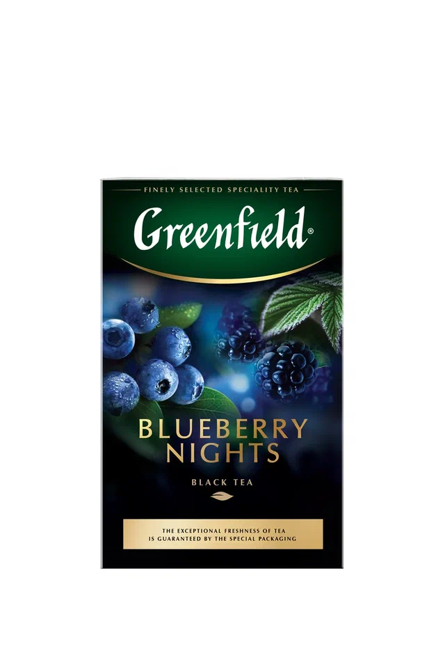 

Чай чёрный Greenfield Blueberry Nights, листовой, 100 г
