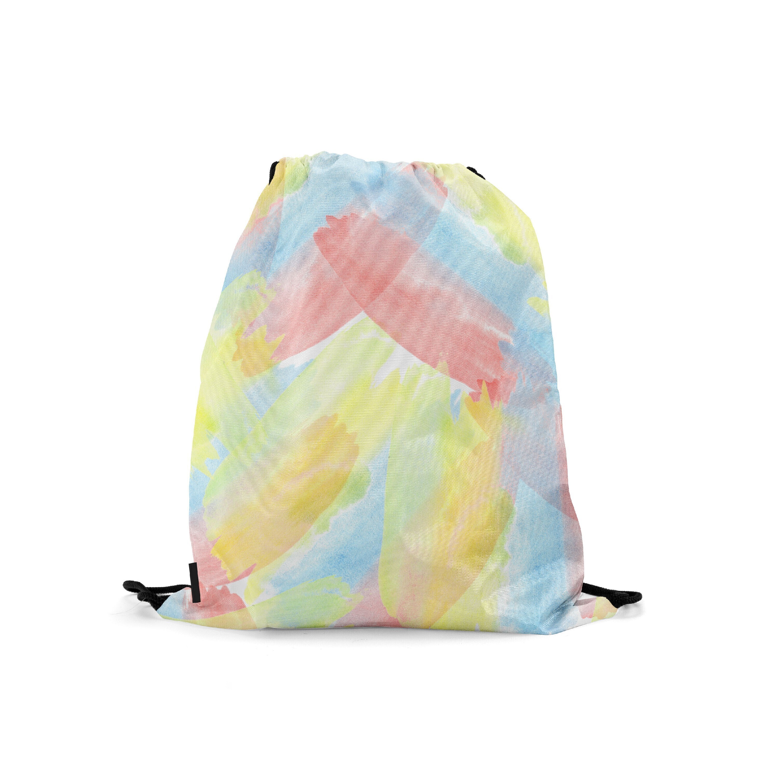 

Мешок-рюкзак для сменной обуви Burnettie RainbowWatercolorSeamlessPattern15, Разноцветный