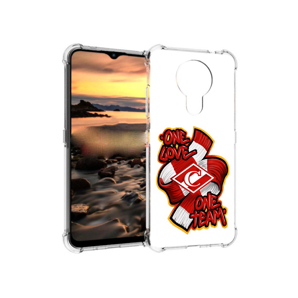 

Чехол MyPads Tocco для Nokia 1.4 ФК спарак 1 любовь (PT159954.115.184), Прозрачный, Tocco