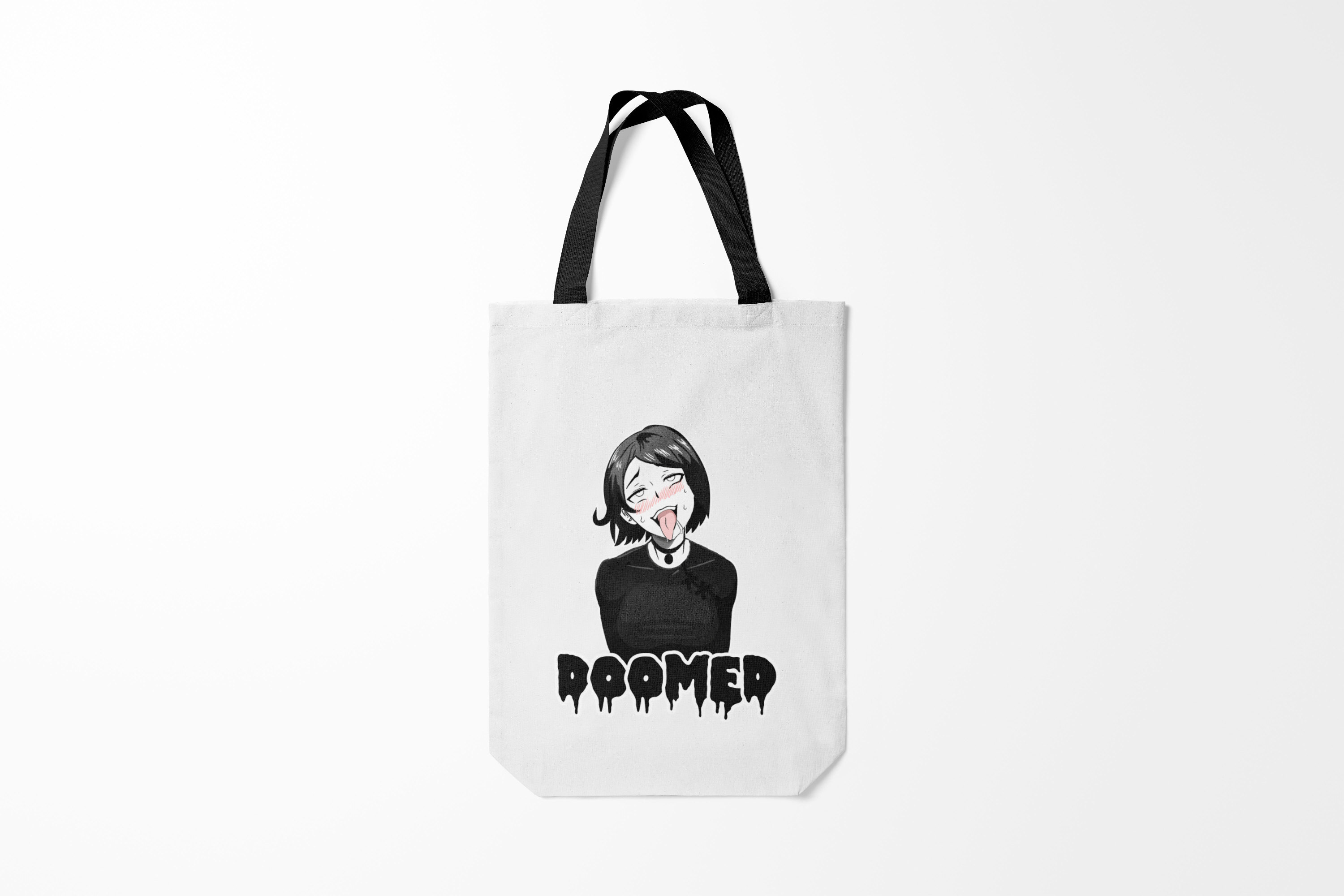 

Сумка шoппер унисекс Burnettie Doomer girl, белый, Doomer girl