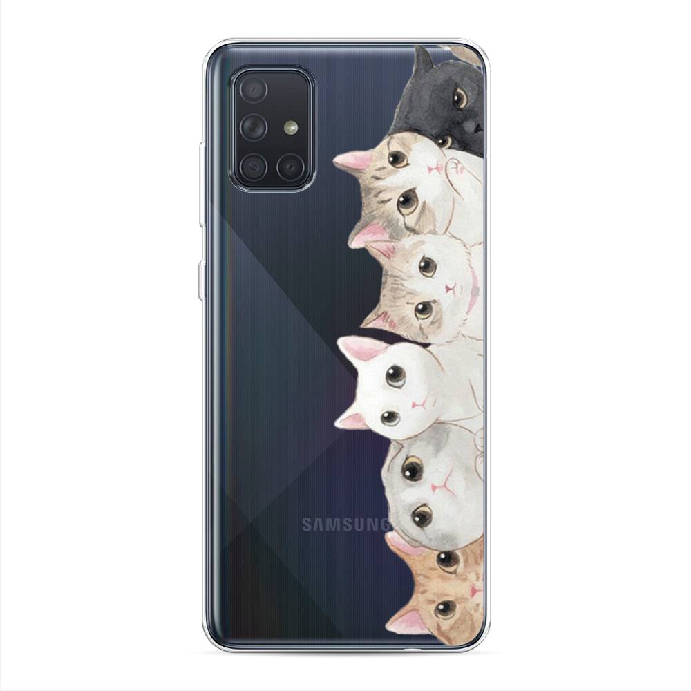 

Чехол Awog "Котики" для Samsung Galaxy A71