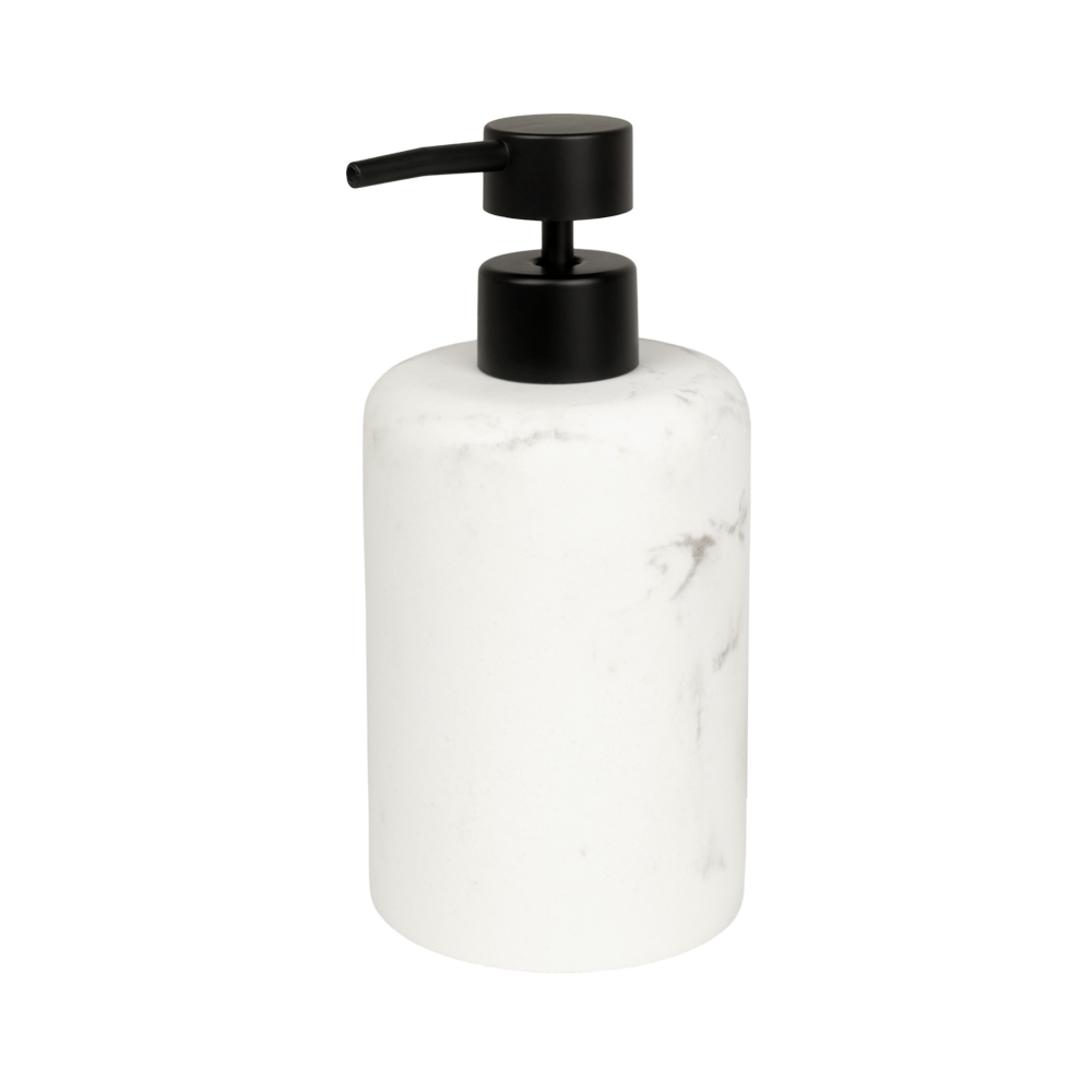 Дозатор для мыла Аквалиния Бьянка, мрамор белый, BRE0575AA-LD