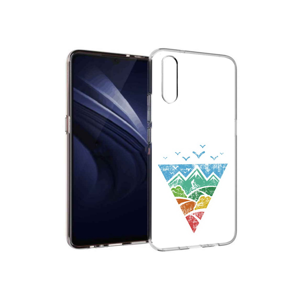 

Чехол MyPads Tocco для Vivo V17 Neo Лес земля море чайки (PT226959.388.105), Прозрачный, Tocco