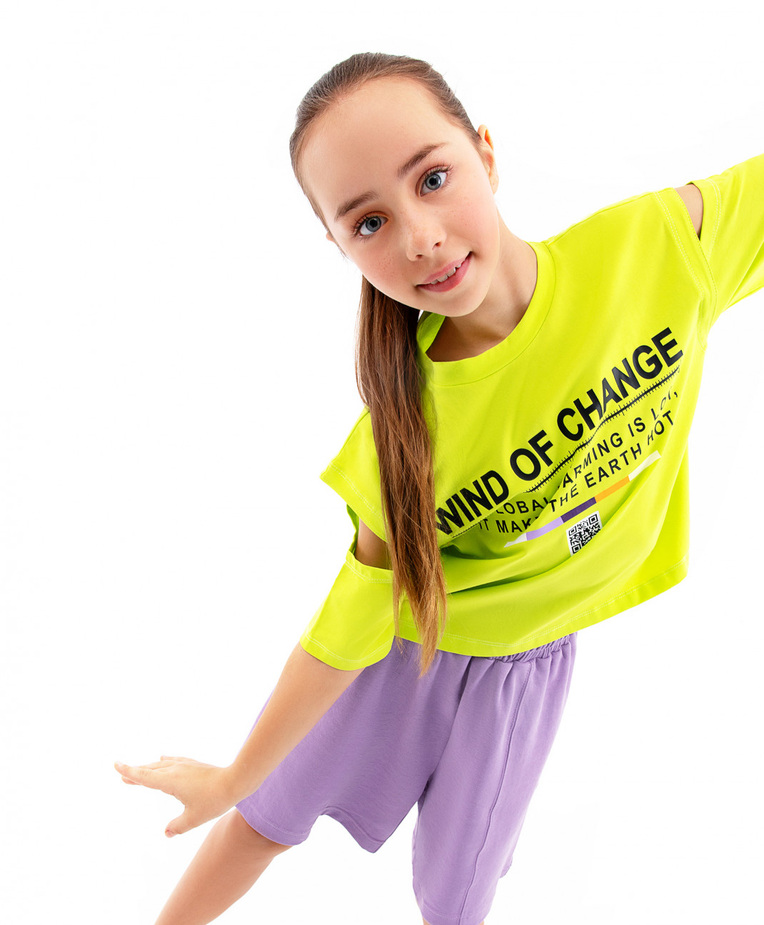 Футболка детская Gulliver 12309GJC1218, цвет салатовый, размер 170