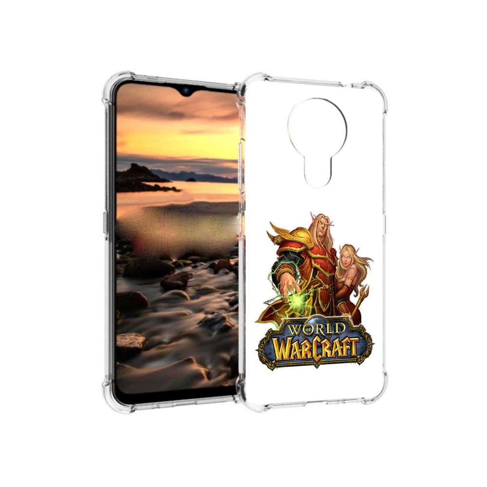 

Чехол MyPads Tocco для Nokia 1.4 варкрафт2 (PT159954.115.256), Прозрачный, Tocco