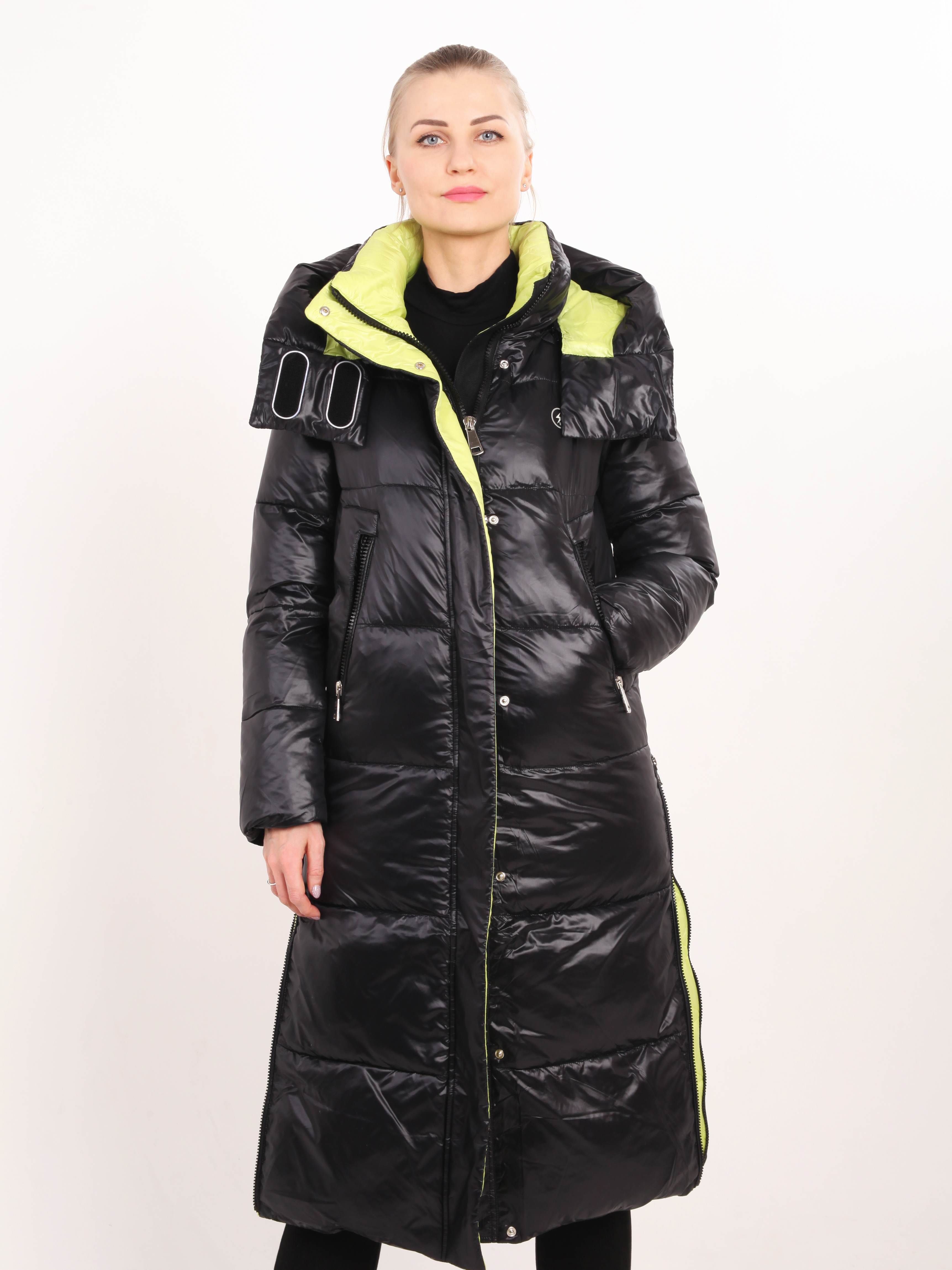 

Пальто женское LABIALI EW-1009M черное 46 EU, EW-1009M