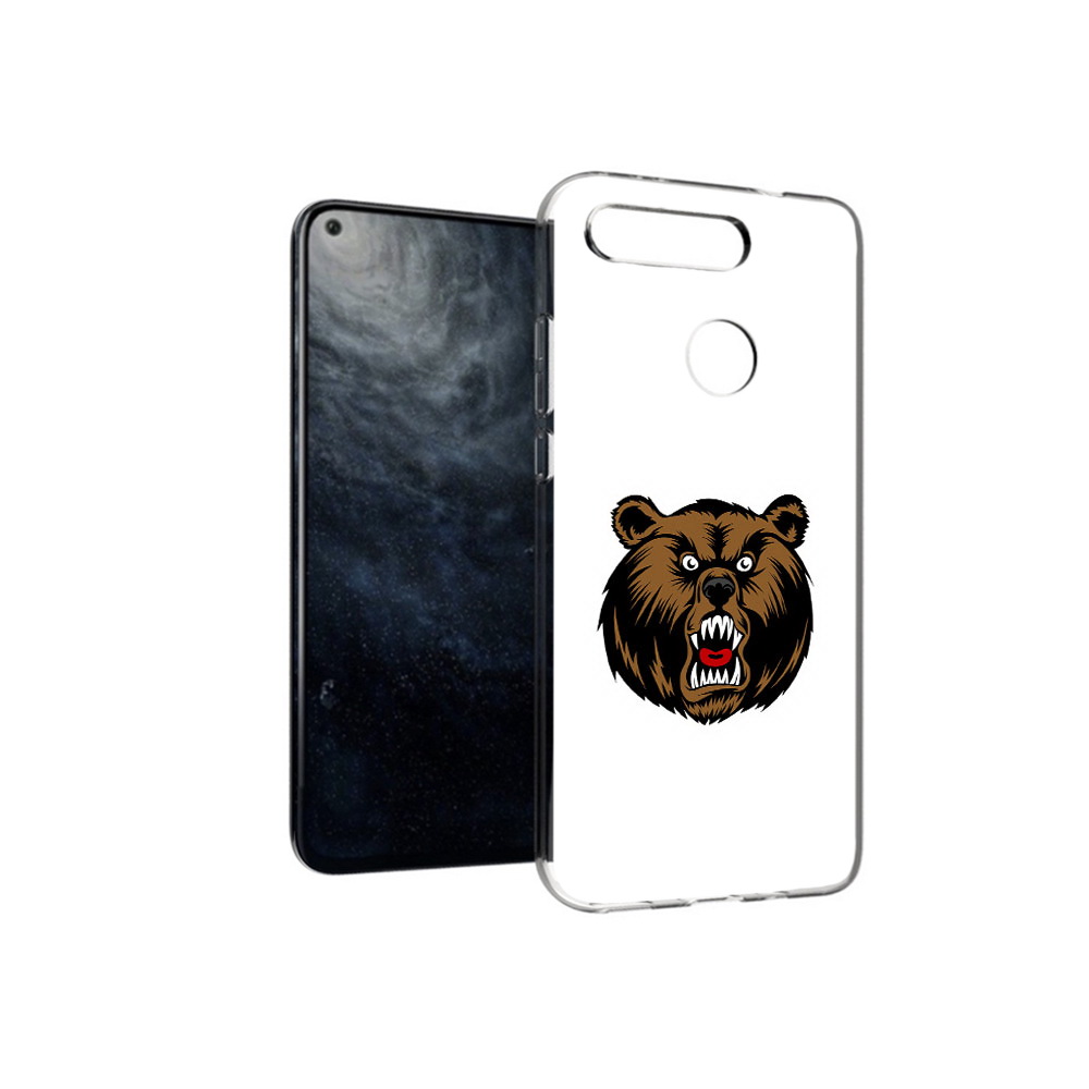 

Чехол MyPads Tocco для Huawei Honor 20 бурый, Прозрачный, Tocco