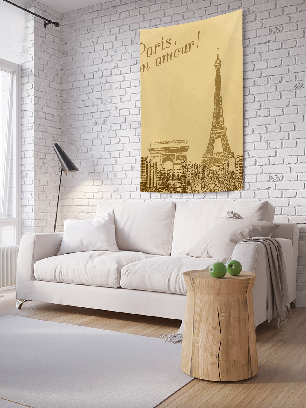

Вертикальное фотопанно на стену JoyArty Париж моя любовь 150x200 см, Париж моя любовь