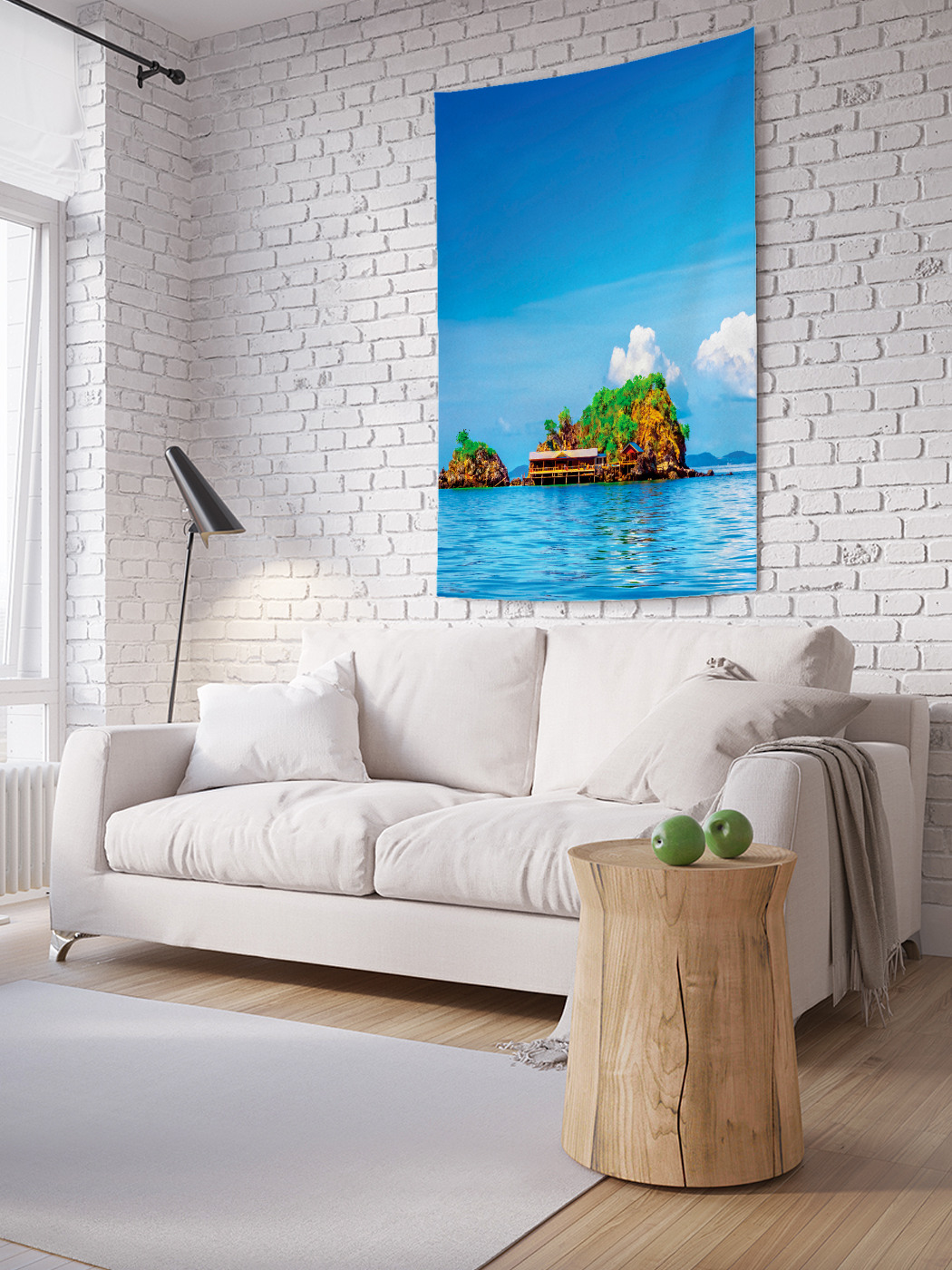 

Вертикальное фотопанно на стену JoyArty Морской ресторан 150x200 см, Морской ресторан