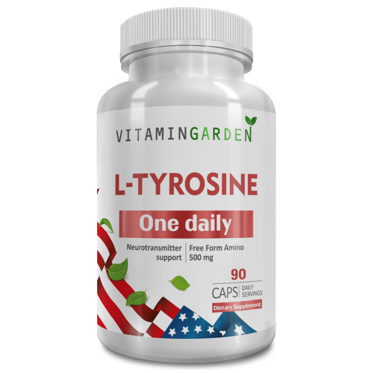 Аминокислота Л-Тирозин VITAMIN GARDEN L-Tyrosine капсулы 90 шт.