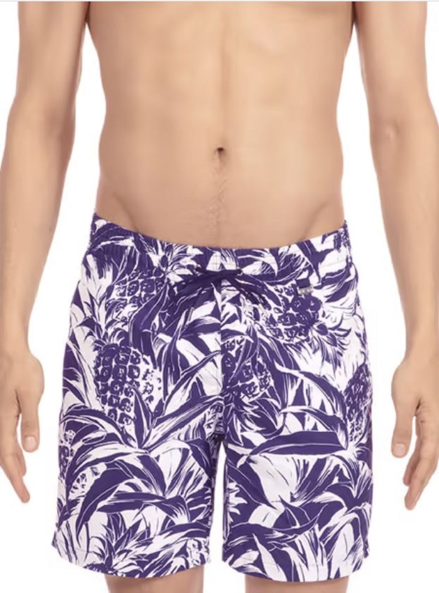 

Бордшорты мужские Hom 40c0509c00RA синие XXL, Синий, 40c0509c00RA