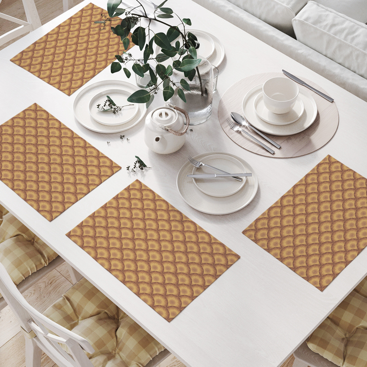 

Комплект салфеток JoyArty "Восточные дамасские традиции" (32х46 см, 4 шт.), Восточные дамасские традиции