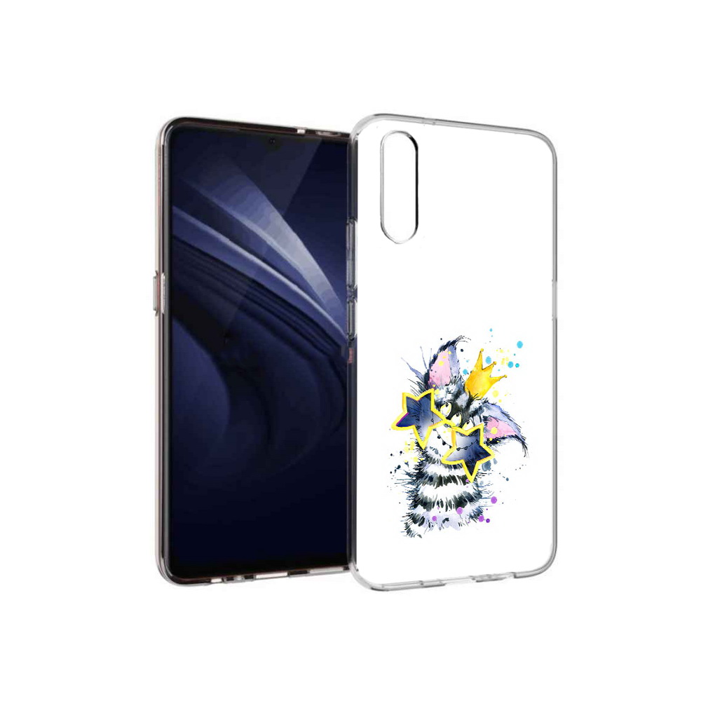 

Чехол MyPads Tocco для Vivo V17 Neo Мартовский Нуся (PT226959.388.114), Прозрачный, Tocco