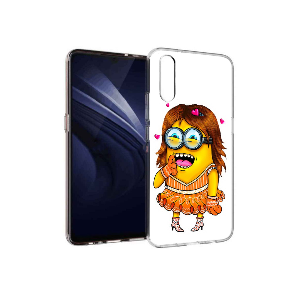 

Чехол MyPads Tocco для Vivo V17 Neo Миньон девочка (PT226959.388.116), Прозрачный, Tocco