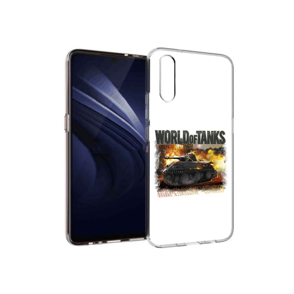 

Чехол MyPads Tocco для Vivo V17 Neo Мир танков-2 (PT226959.388.118), Прозрачный, Tocco