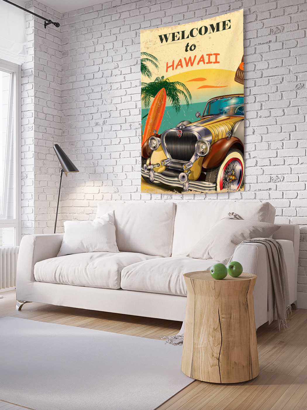 

Вертикальное фотопанно на стену JoyArty Приглашение в Гавайи 150x200 см, Приглашение в Гавайи