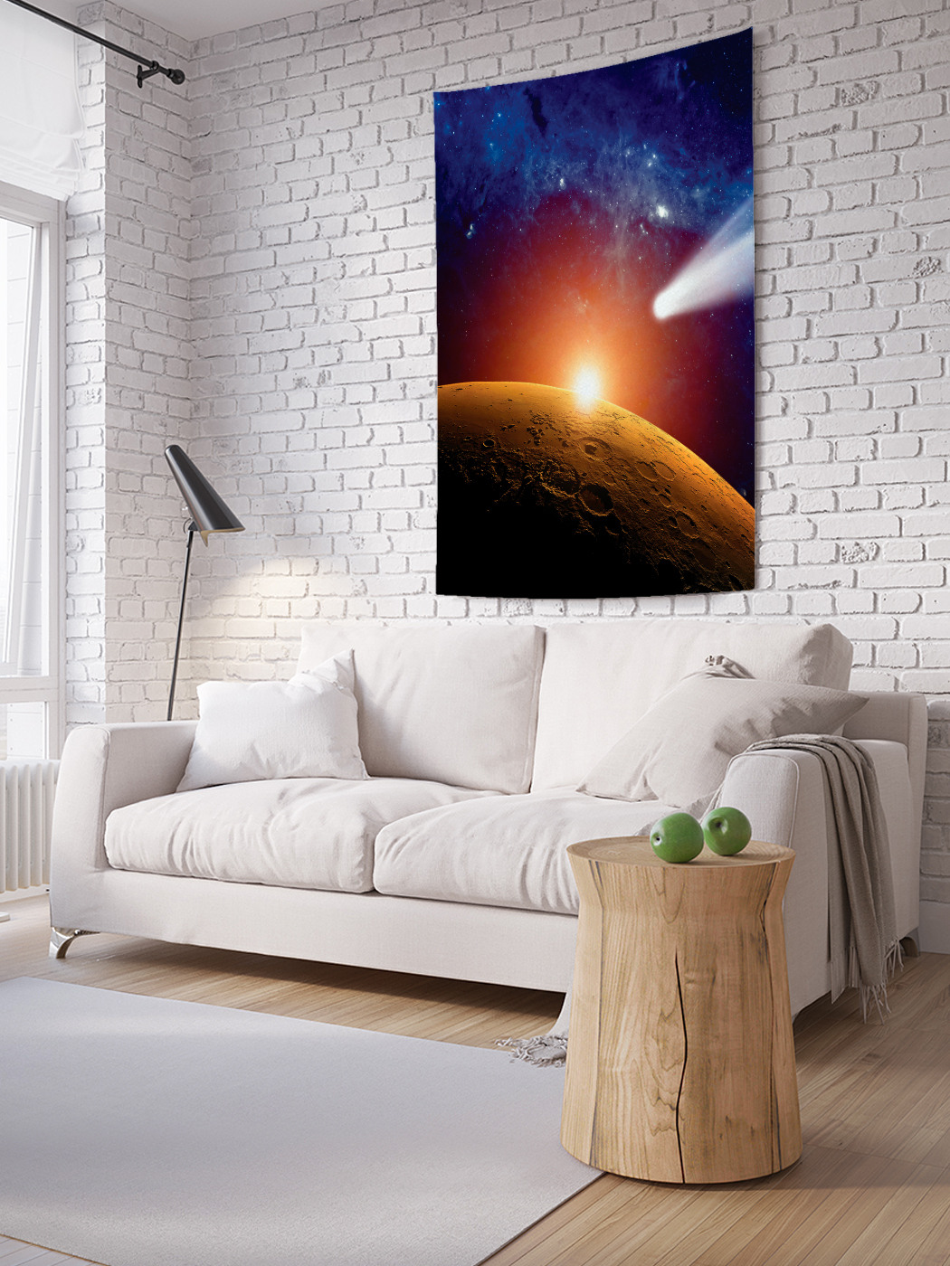 

Вертикальное фотопанно на стену JoyArty Солнце на марсе 150x200 см, Солнце на марсе
