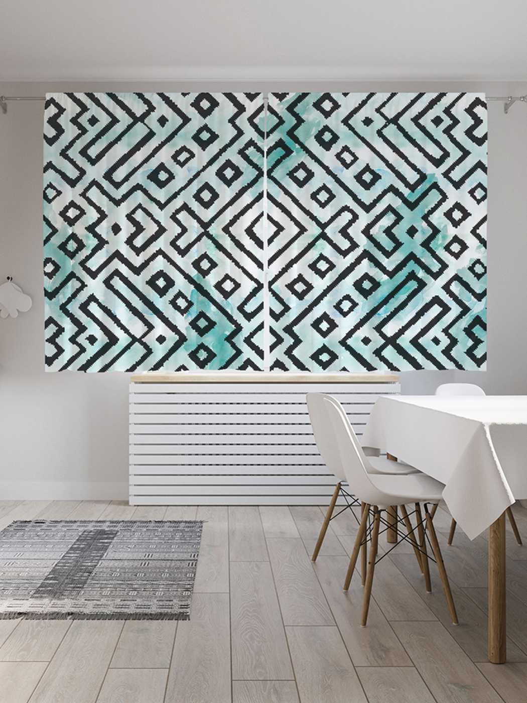 

Шторы с фотопечатью JoyArty "Градиентные розы" из сатена, 290х180 см, Градиентные розы