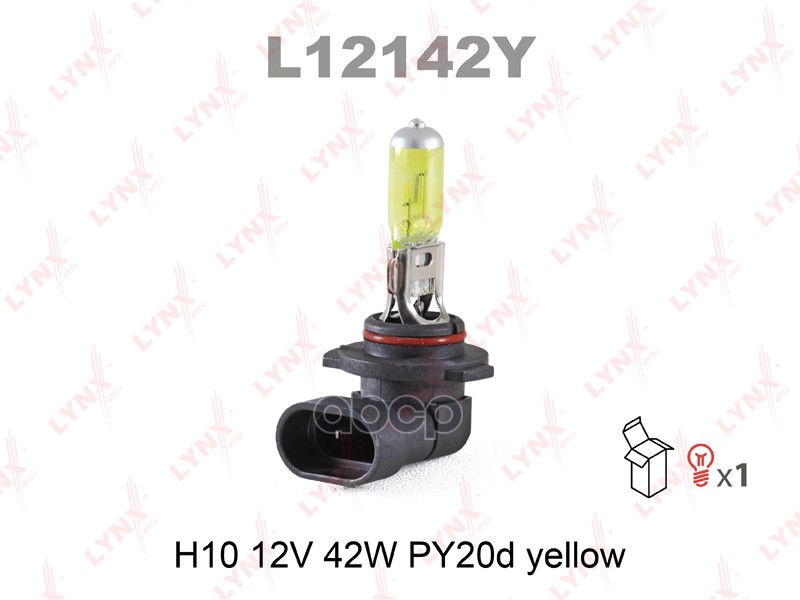 

Лампа галогеновая [H10 12V 42W PY20D YELLOW]