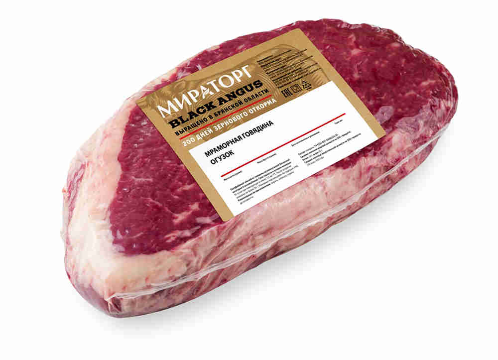 Мякоть бедра говяжья Мираторг Angus 800 г