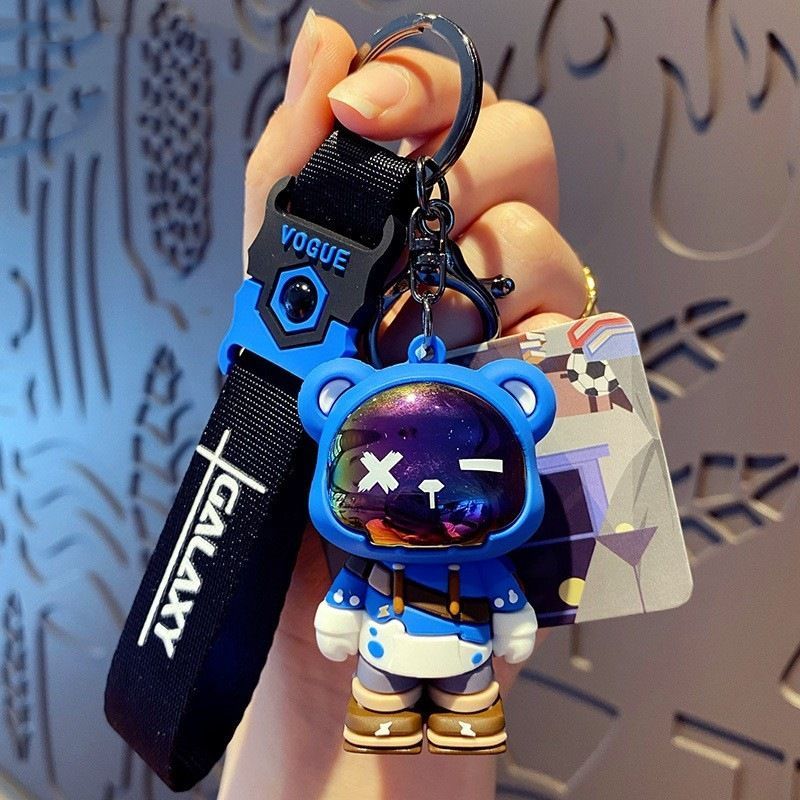 

Брелок женский STAREX Bearbrick синий, Разноцветный, Bearbrick
