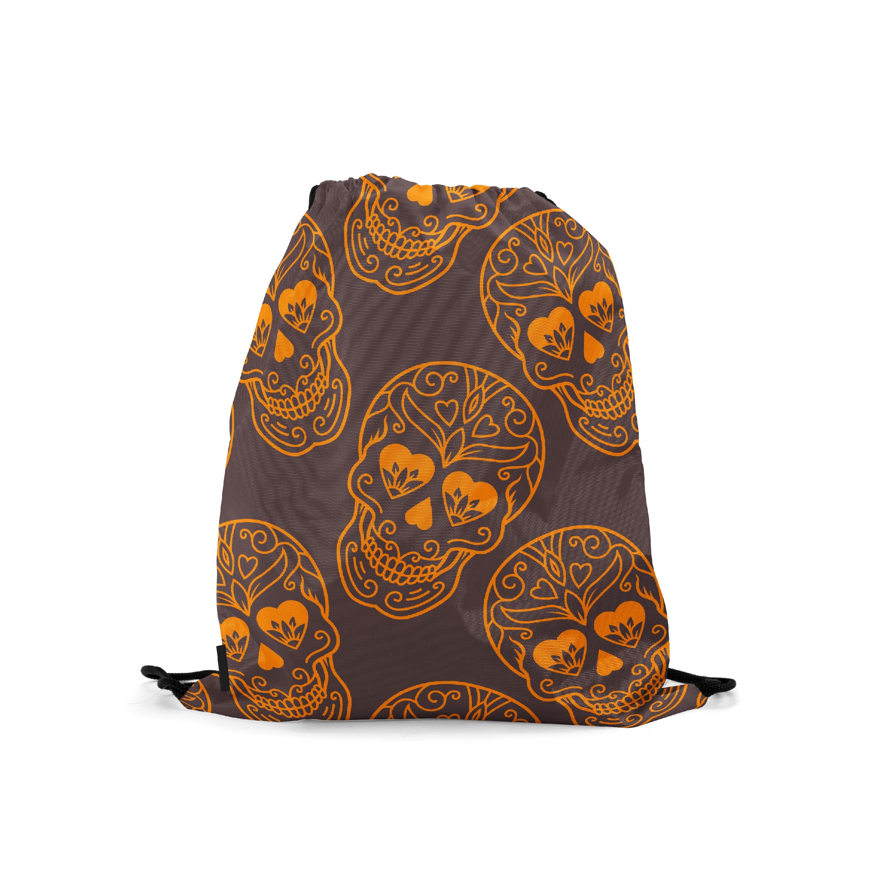 

Мешок-рюкзак для сменной обуви Burnettie SkullPattern01, Оранжевый