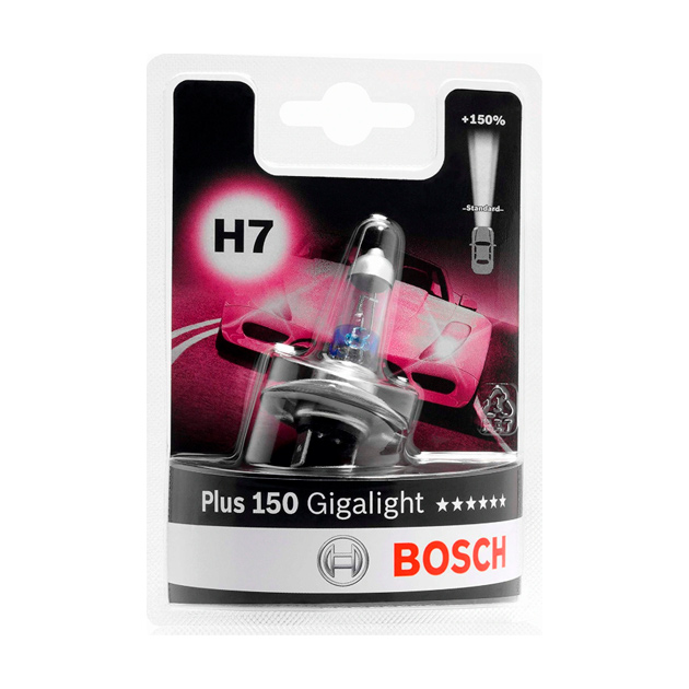 

Лампа Gigalight Plus 120% H7 12V [55W] [1 шт]