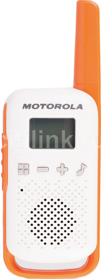 

Комплект раций Motorola Talkabout T42 Triple 8кан. до 4км компл.:3шт AAA белый/зеленый/ора