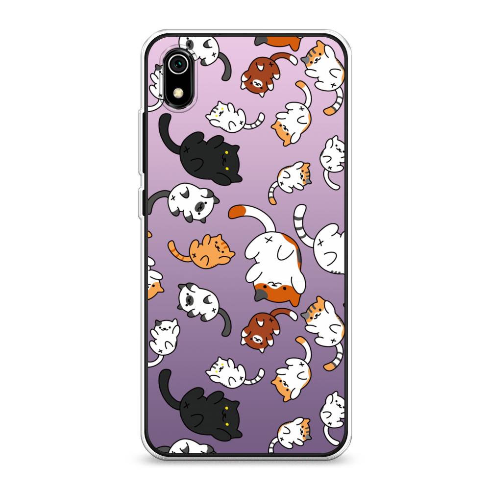 

Чехол Awog на Xiaomi Redmi 7A "Котопад", Разноцветный, 35450-7
