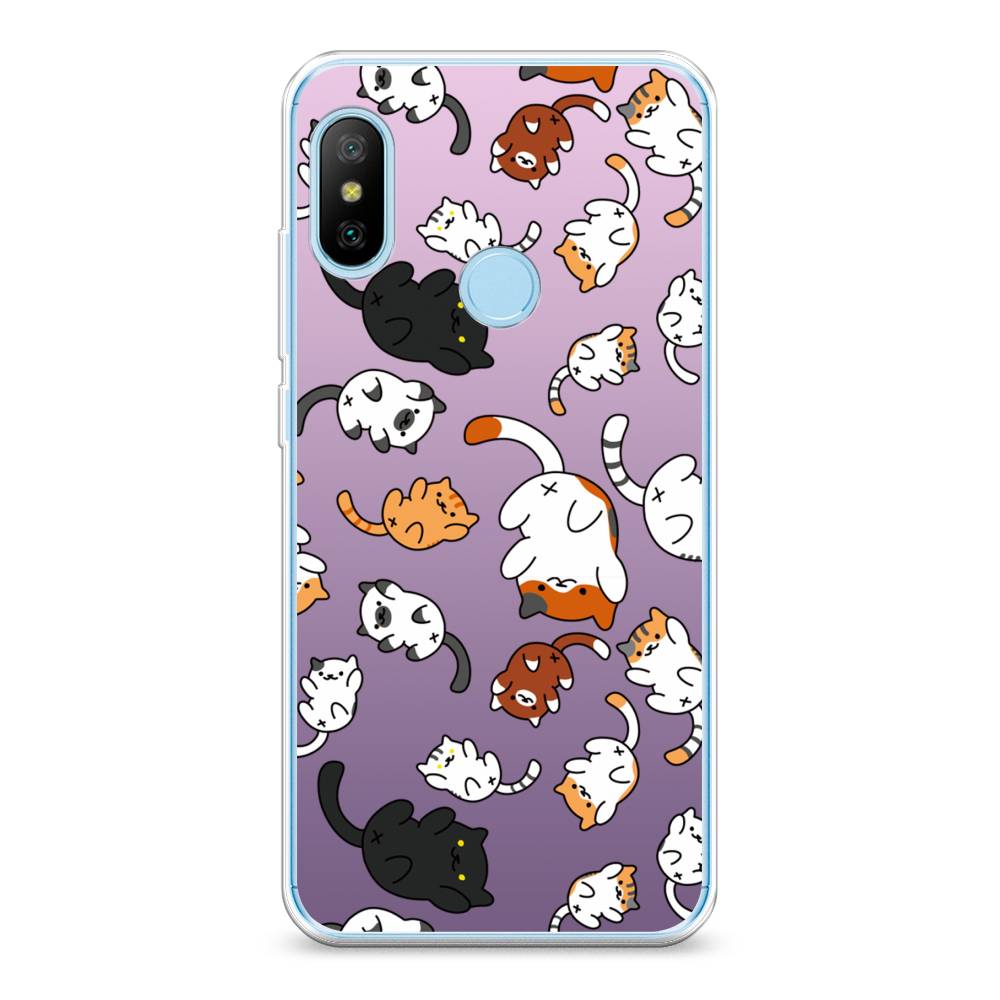 

Чехол Awog на Xiaomi Mi A2 Lite "Котопад", Разноцветный, 34250-7