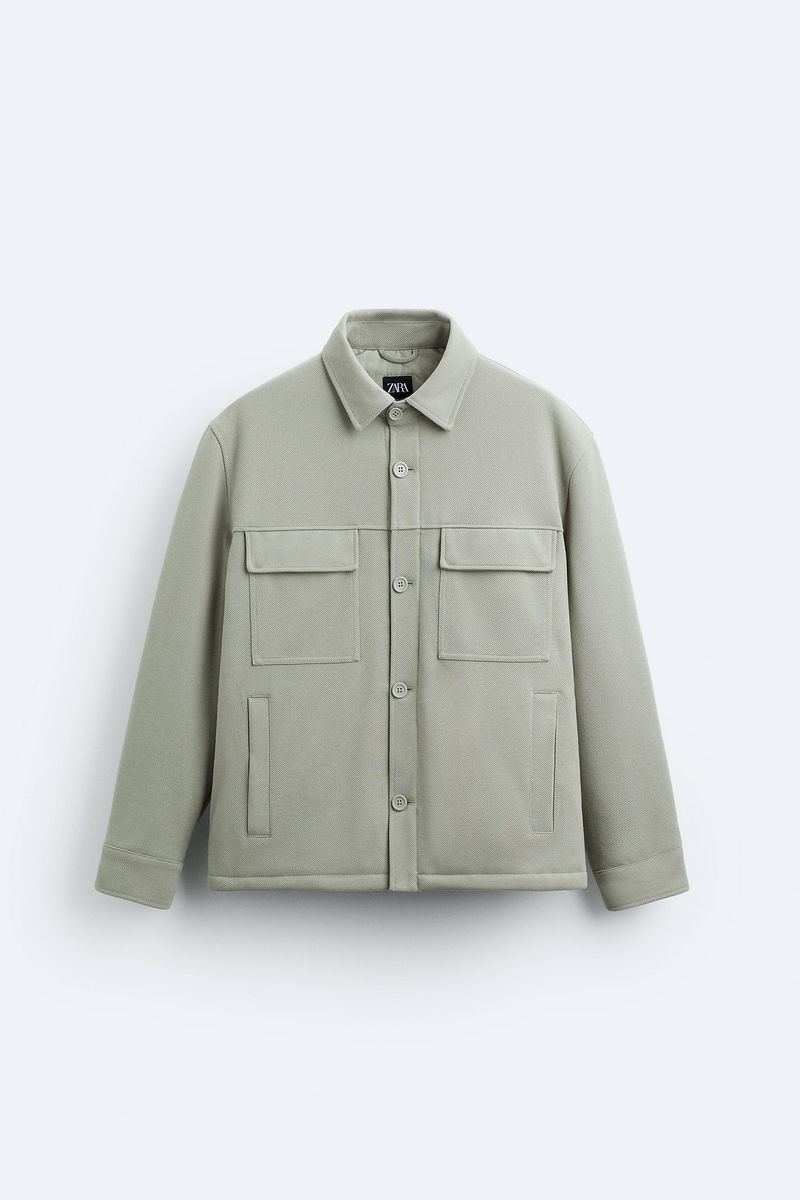 

Куртка мужская ZARA 03918500 зеленая S, Зеленый, 03918500