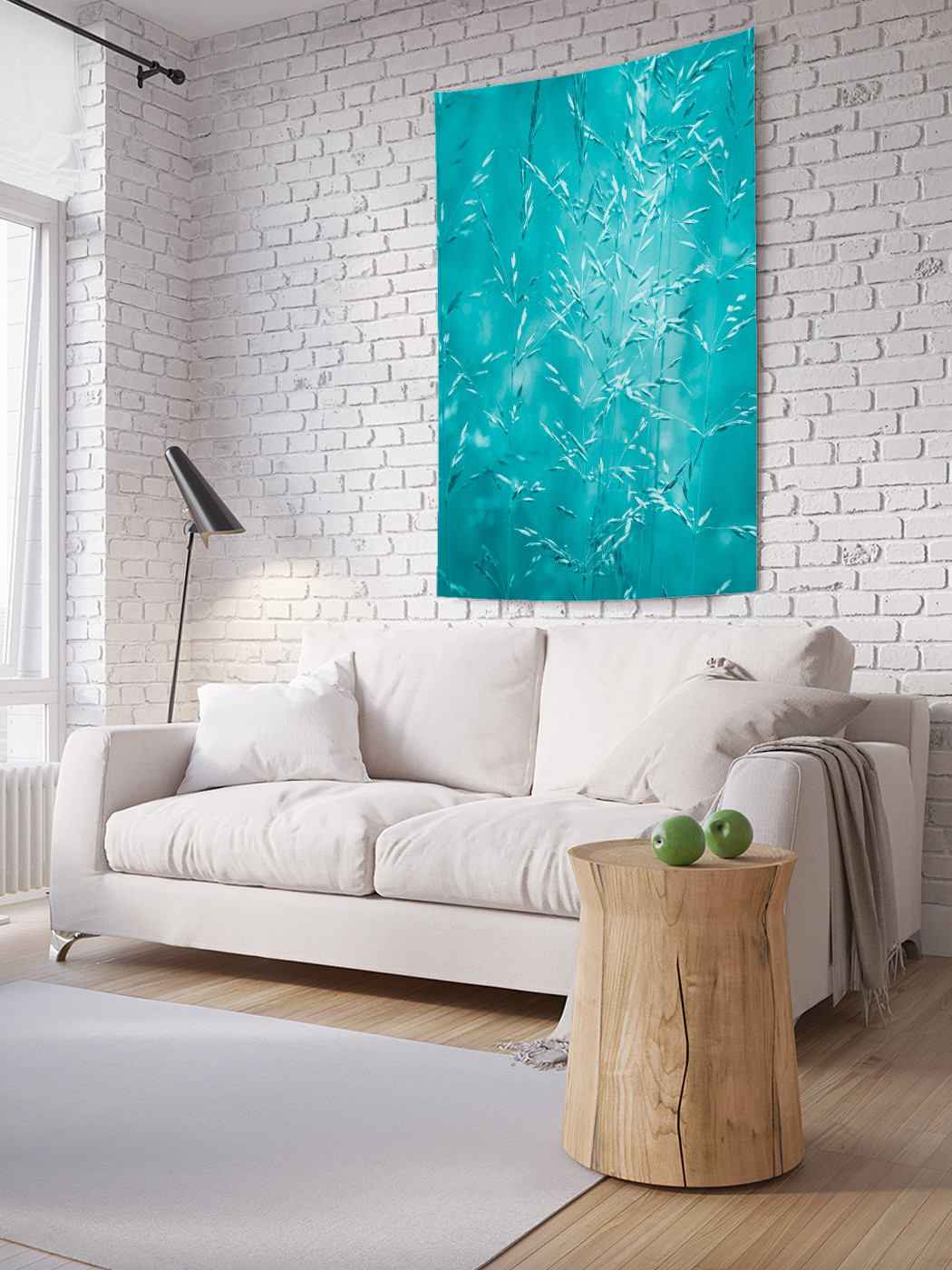 

Вертикальное фотопанно на стену JoyArty Рельефная растительность 150x200 см, Рельефная растительность